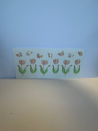 Flowers Gift Wrap — Handcrafted Floral Design