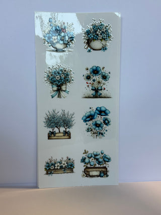 Flowers Gift Wrap — Handcrafted Floral Design