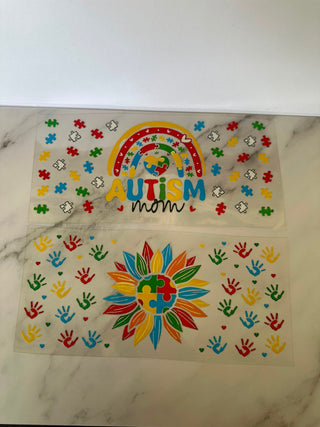 Autism awareness wraps