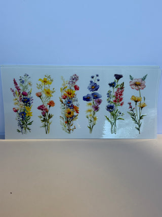 Flowers Gift Wrap — Handcrafted Floral Design