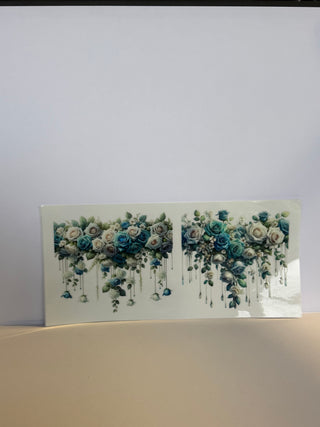 Flowers Gift Wrap — Handcrafted Floral Design