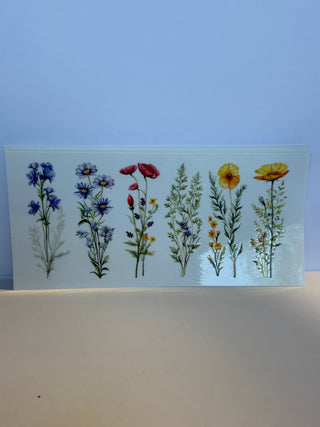 Flowers Gift Wrap — Handcrafted Floral Design