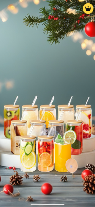 Personalised Glass Tumbler | Custom Drinkware Australia