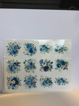 Flowers Gift Wrap — Handcrafted Floral Design