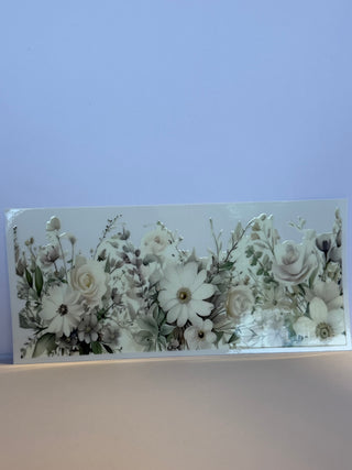 Flowers Gift Wrap — Handcrafted Floral Design