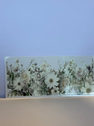 Flowers Gift Wrap — Handcrafted Floral Design