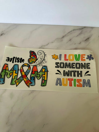 Autism awareness wraps