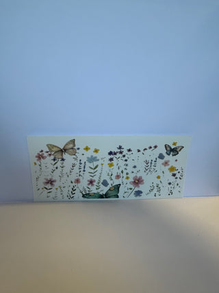 Flowers Gift Wrap — Handcrafted Floral Design