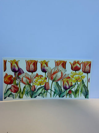 Flowers Gift Wrap — Handcrafted Floral Design